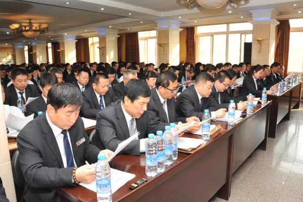 兰州6165金沙总站股份公司召开2014年度“决战二、三季度”劳动竞赛动员大会