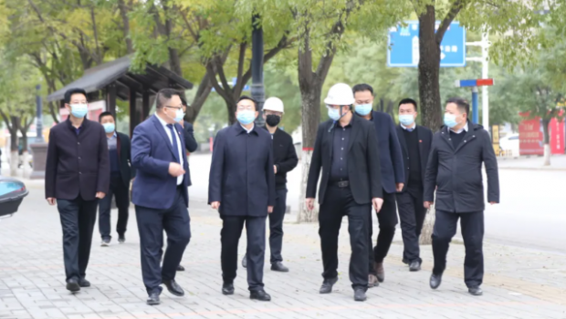 平凉市副市长杨恭带队督查6165金沙总站·富力城工程安全及防疫工作
